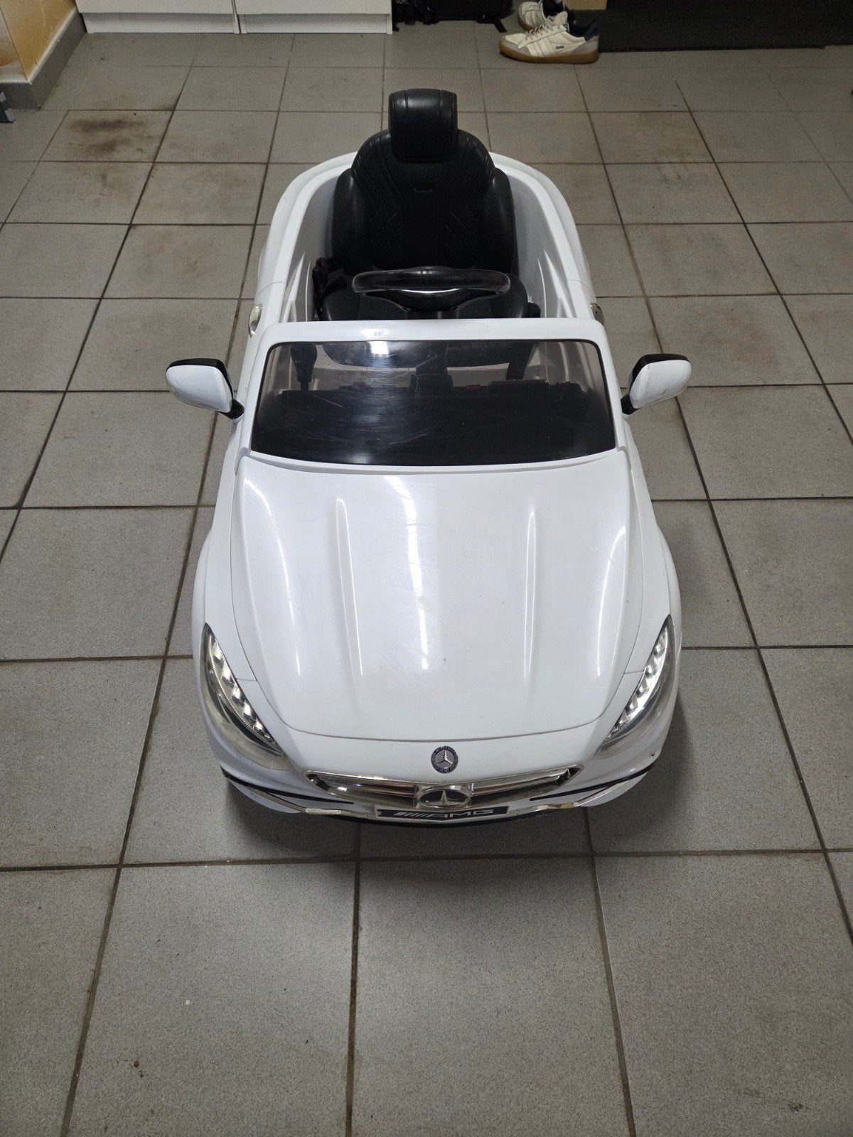 Mercedes kinderauto op batterij, Ophalen, Gebruikt