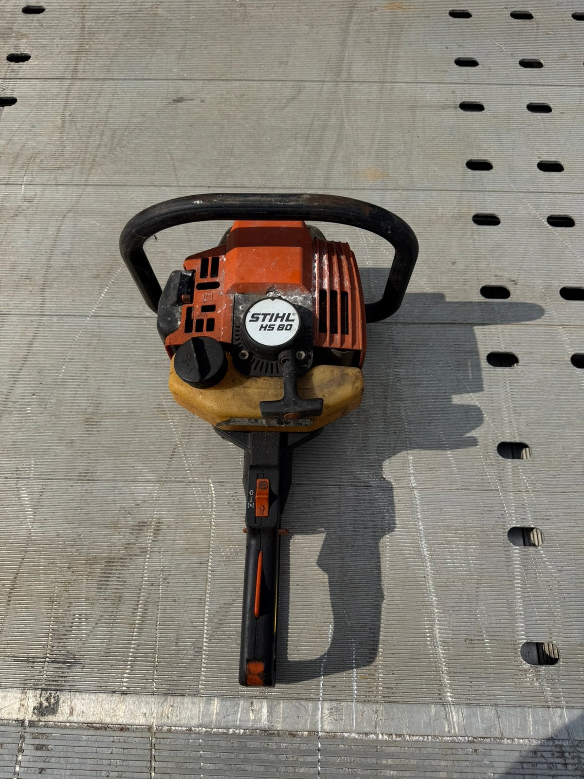 Stihl hs80 BIEN LIRE, Tuin en Terras, Ophalen, Zo goed als nieuw