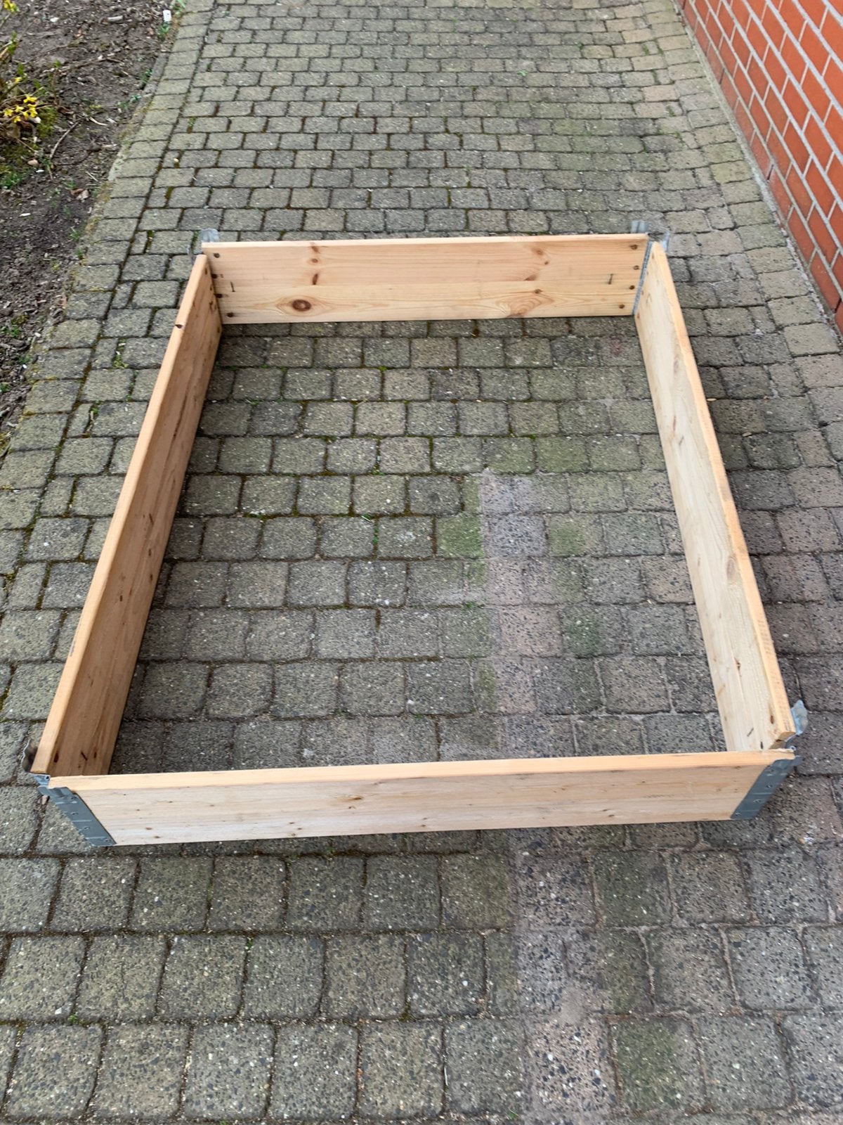 Palletranden te koop.14 stuks Afmetingen 1200x1000, Doe-het-zelf en Bouw, Ophalen, Zo goed als nieuw