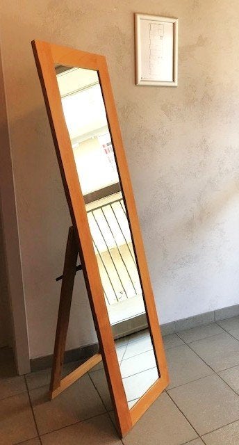 Staande spiegel passpiegel 160 x 40 💎😍💑⚡🤗👌, Ophalen, Minder dan 50 cm, Zo goed als nieuw, 150 tot 200 cm