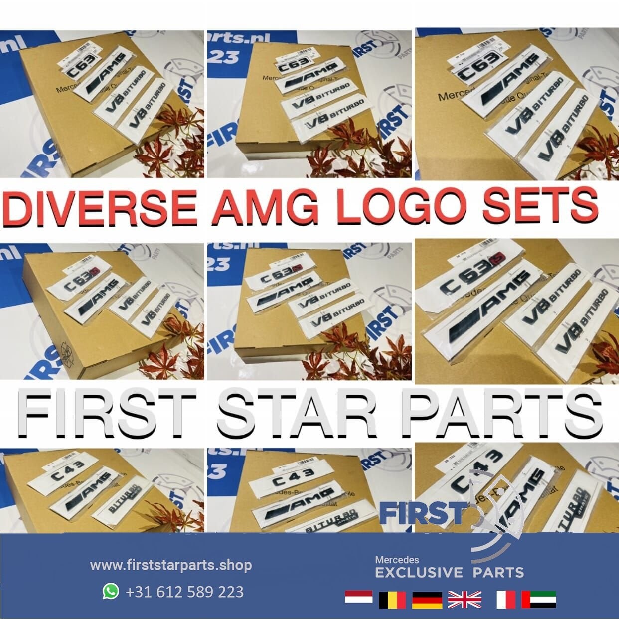 A35 AMG LETTERS SET ZWART LOGO SET Mercedes A KLASSE BADGE 2, Gebruikt, -, Ophalen of Verzenden, -