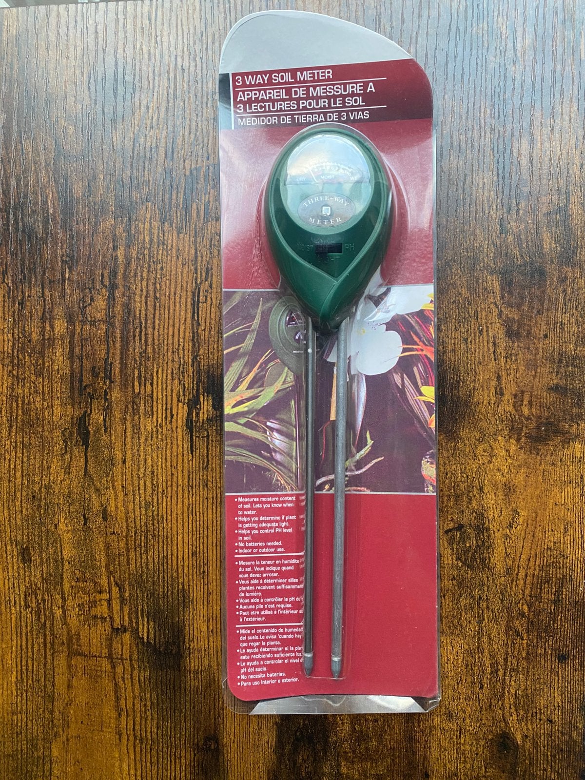 Compteur de sol 3 en 1 - humidité, pH et lumière, Enlèvement ou Envoi, Neuf