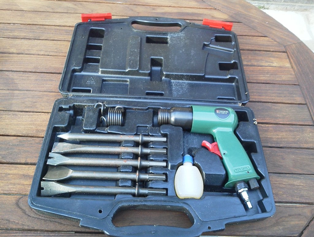Coffret Burineur Pneumatique PDMH 4500 A2 Parkside  Neuf, Bricolage & Construction, Enlèvement ou Envoi, Neuf, Marteau perforateur et/ou Marteau piqueur