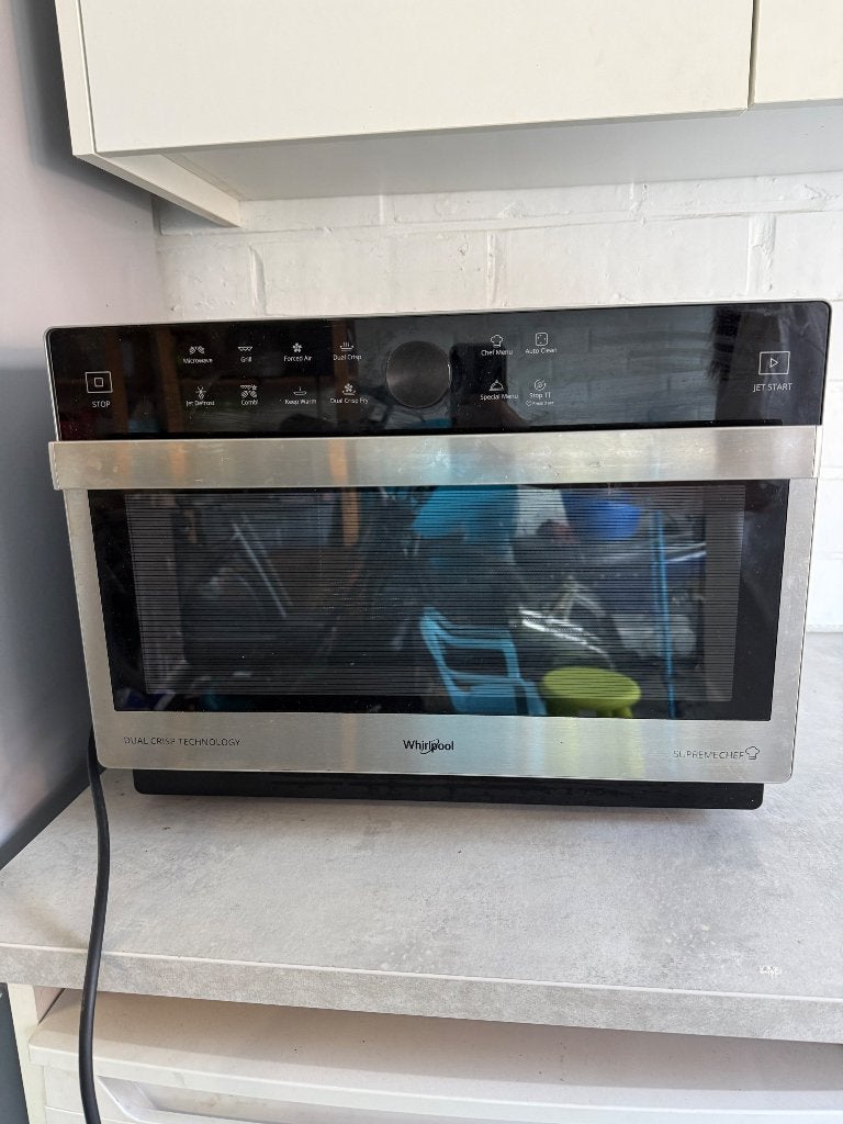 Combi microgolfoven, Elektronische apparatuur, Ophalen, Zo goed als nieuw, Draaiplateau, Combi-microgolfoven