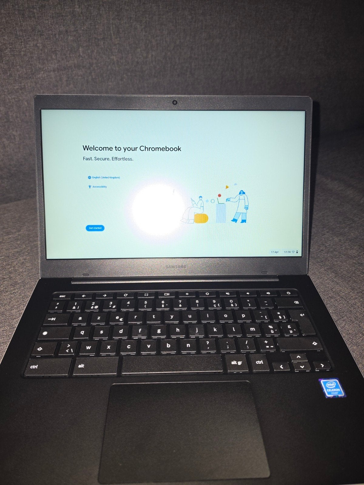 Samsung Galaxy Chromebook Go 14 Laptop (Gloednieuw), Informatique & Logiciels, Chromebooks, Enlèvement, Samsung