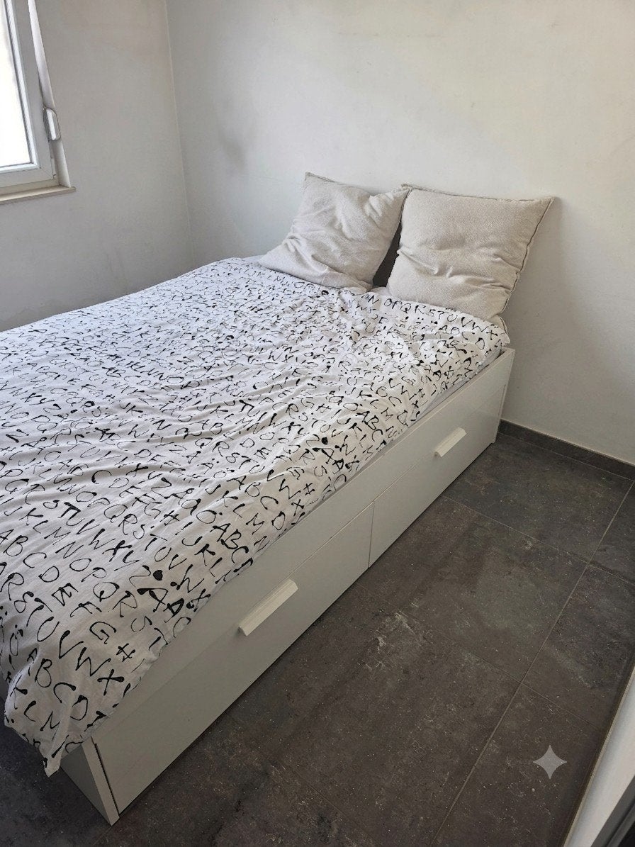 Cadre Lit avec rangement IKEA BRIMNES, Maison & Meubles, Enlèvement