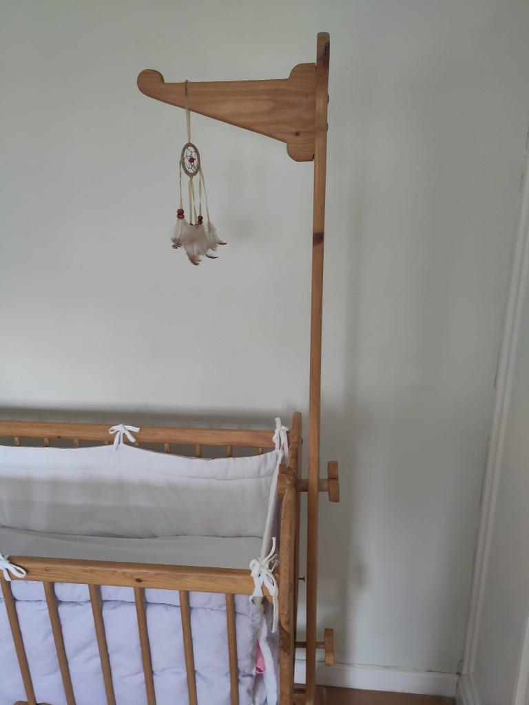 Houten wieg, Enlèvement, Comme neuf, Berceau