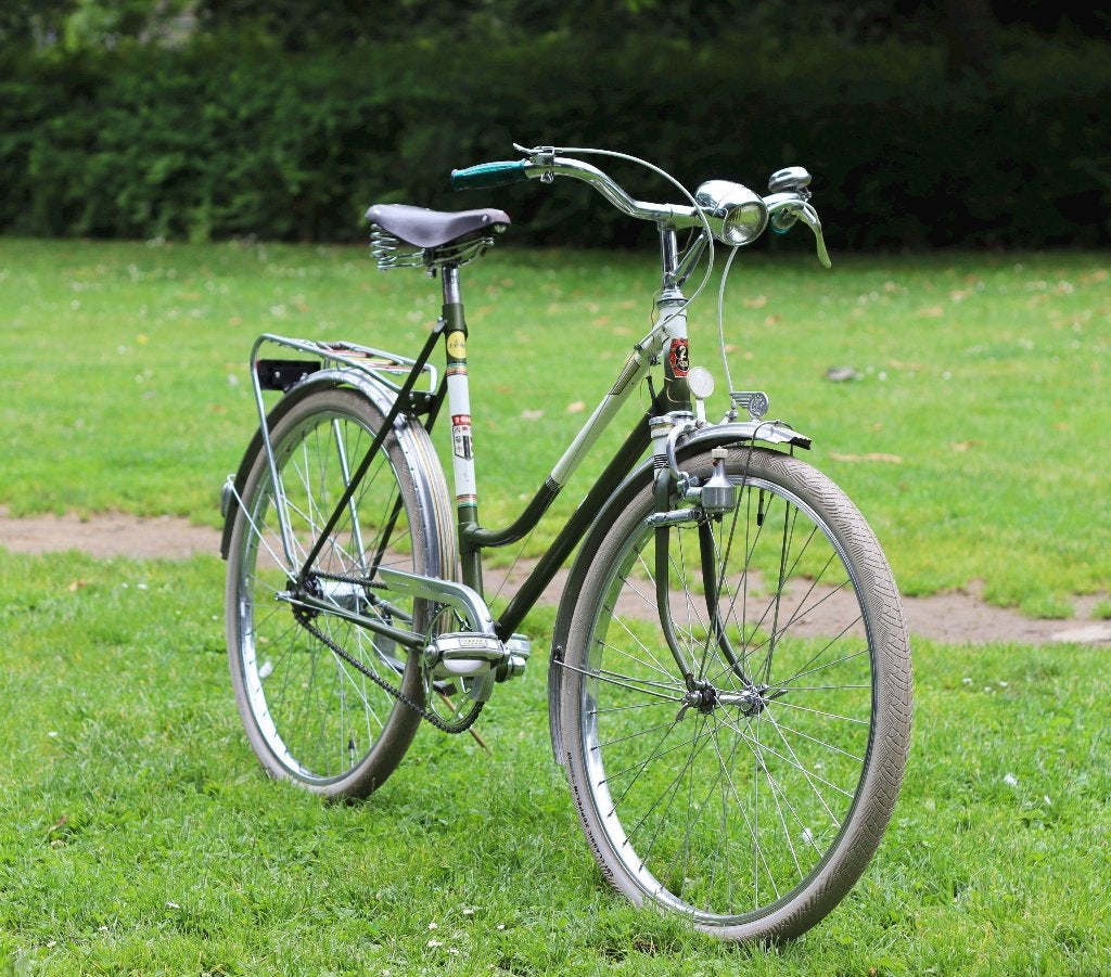 Prachtige Vintage Damesfiets (1963), Fietsen en Brommers, Fietsen | Dames | Damesfietsen, Zo goed als nieuw, (Extra) lage instap