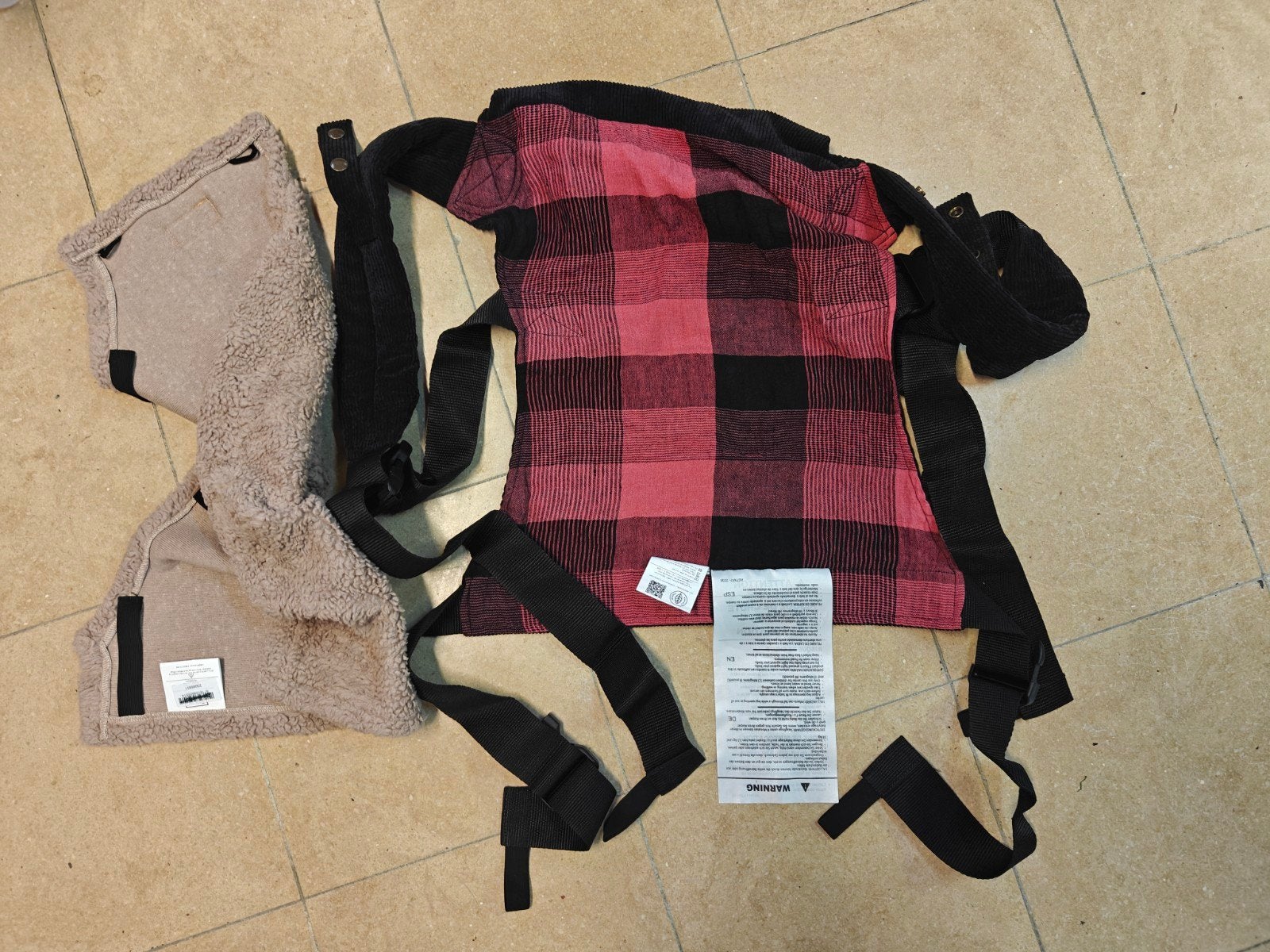 draagzak met extra warmte element, Enfants & Bébés, Enlèvement, Comme neuf