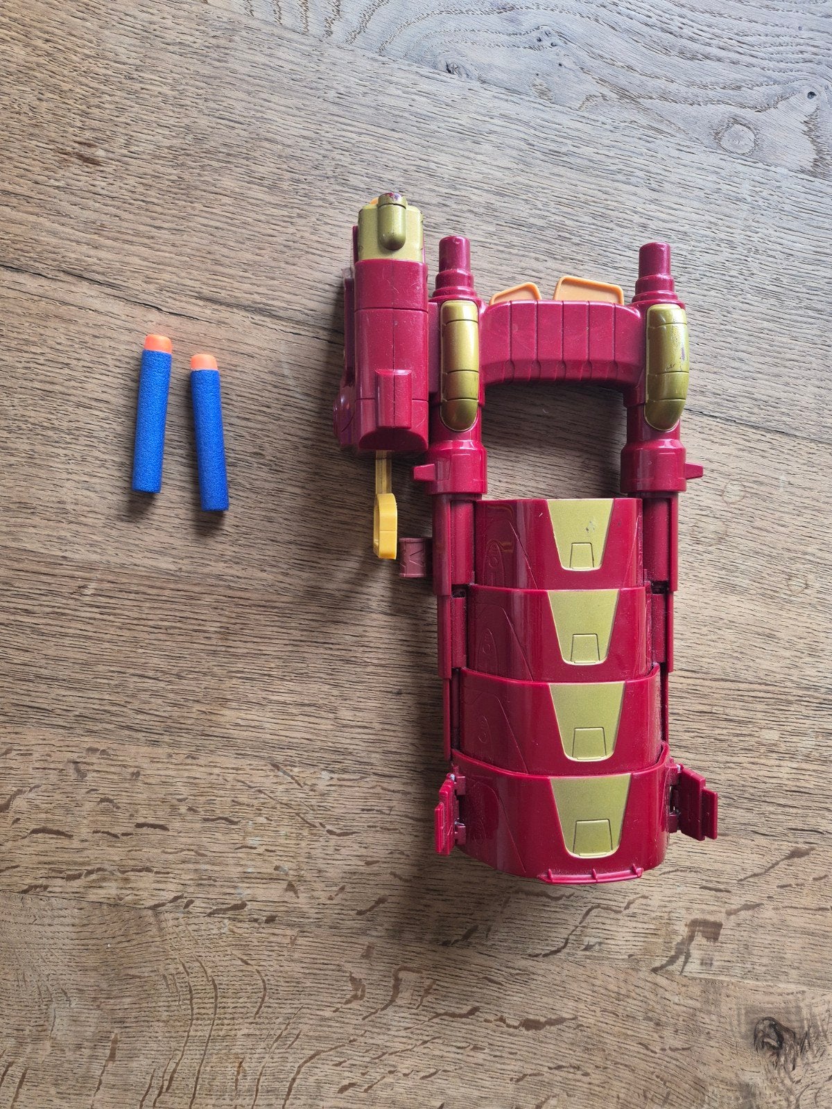 Blaster Avant-Bras Iron Man-Marvel Captain America Civil War, Enlèvement ou Envoi, Utilisé, Accessoires