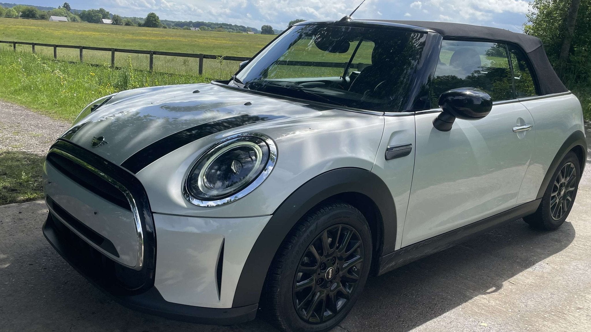 MINI Cooper Cabrio Mini Cabriolet 1.5A Cooper OPF DCT Phares, 4 zetels, Cabriolet, 136 pk, Wit