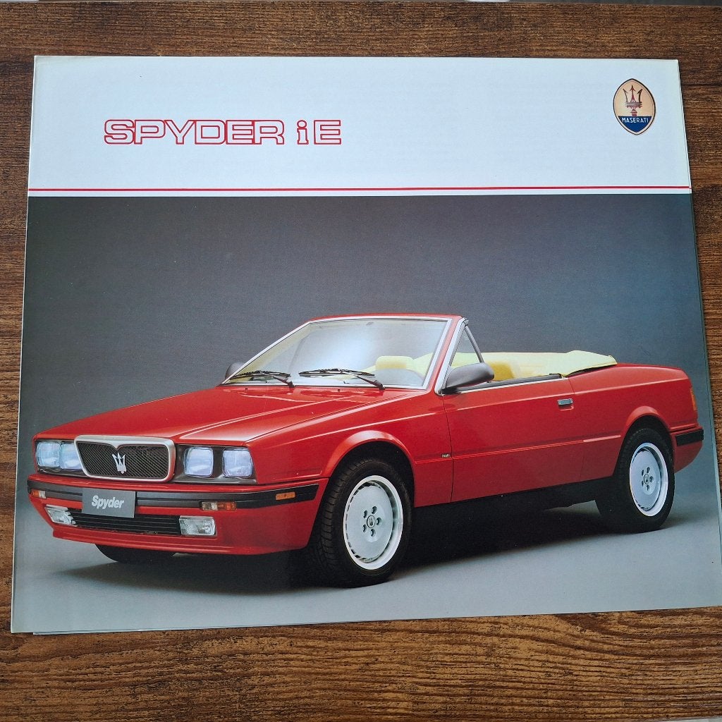 MASERATI  SPYDER iE, Ophalen of Verzenden, Nieuw, Overige merken