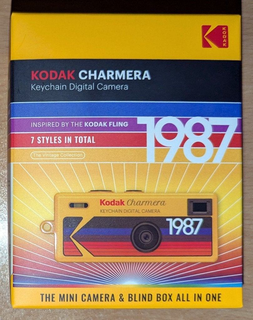 Kodak Charmera mini appareil photo caméra porte clefs, TV, Hi-fi & Vidéo, Appareils photo numériques, Neuf, Sans zoom optique