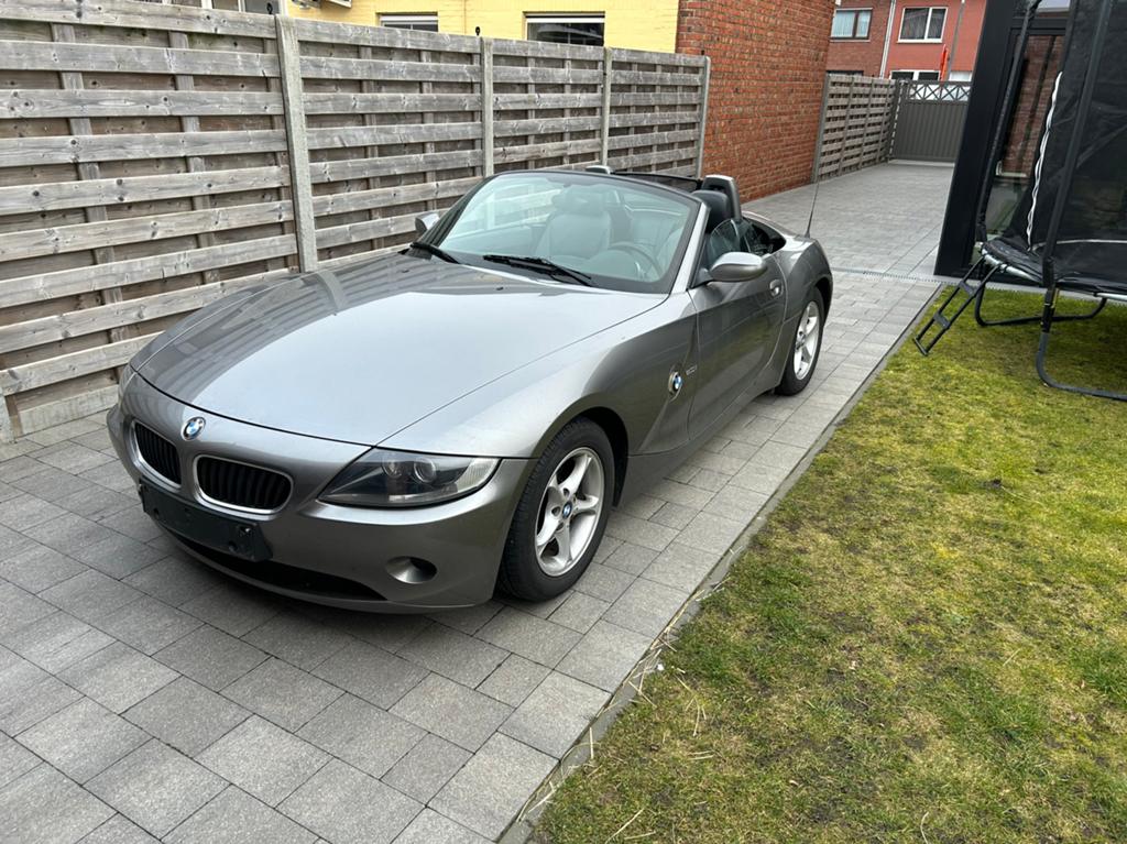 Bmw z4 e85 2.0L, Auto's, BMW, Achterwielaandrijving, Zwart, Cabriolet, Leder