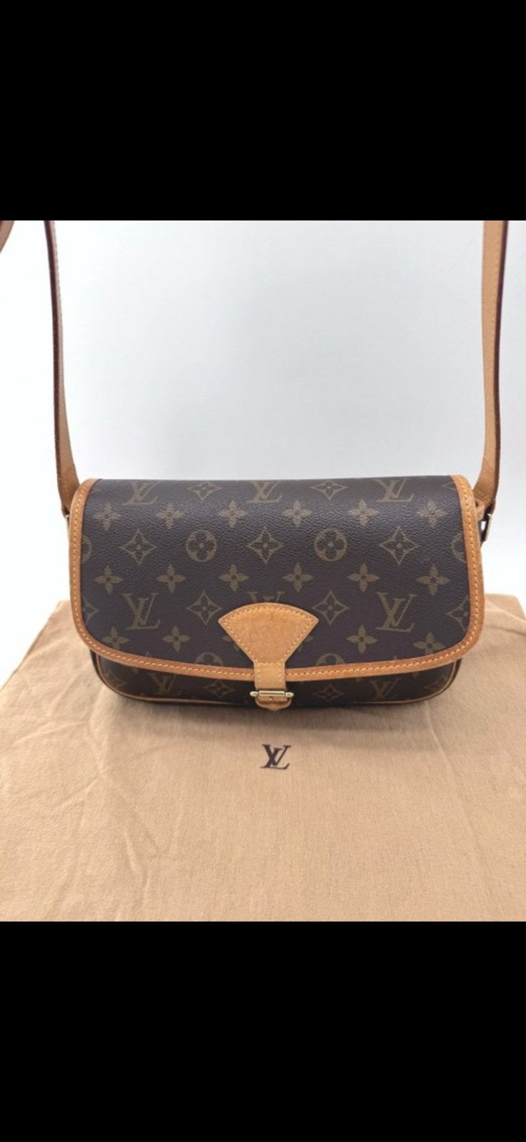 Louis vuitton sologne monogram schoudertas, Handtassen en Accessoires, Overige merken, Bruin, Ophalen of Verzenden, Zo goed als nieuw