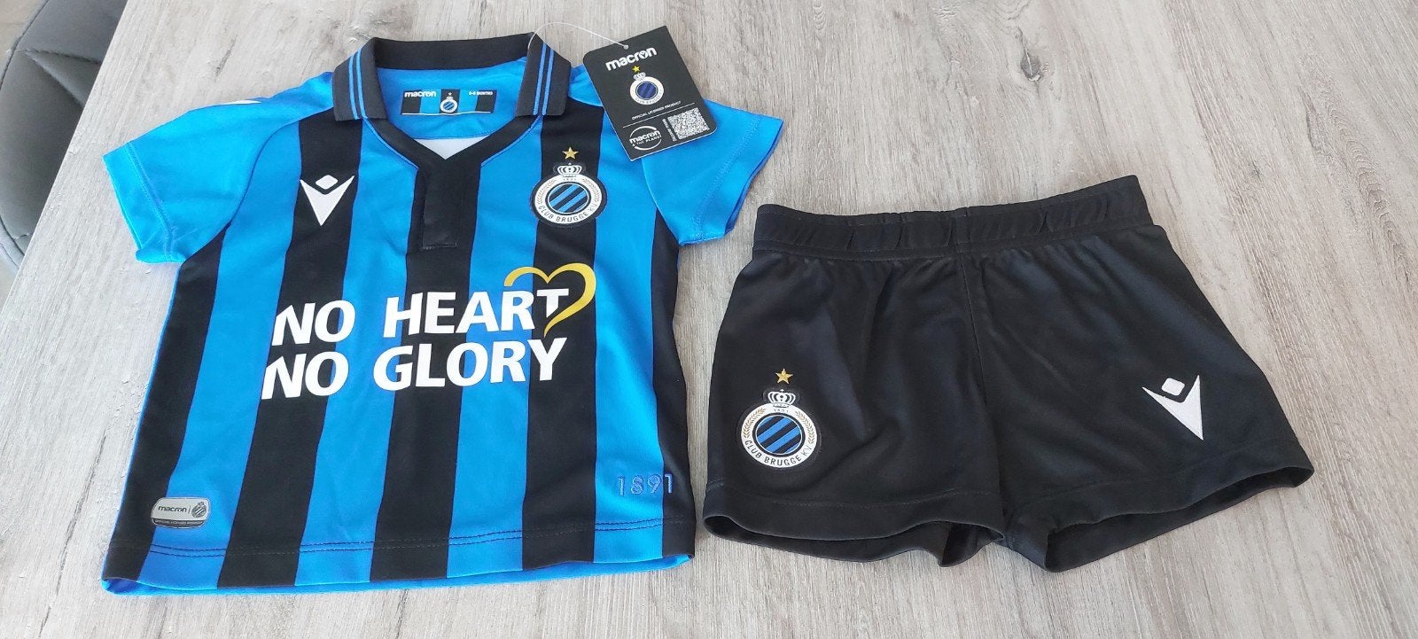 Nieuw setje club brugge 6-9m, Ophalen of Verzenden, Setje