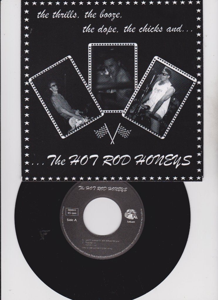 EP - The Hot Rod Honeys  1988   MINT Garage , Punk, Limited edition, 7 inch, 1980 - 1989, Ophalen of Verzenden