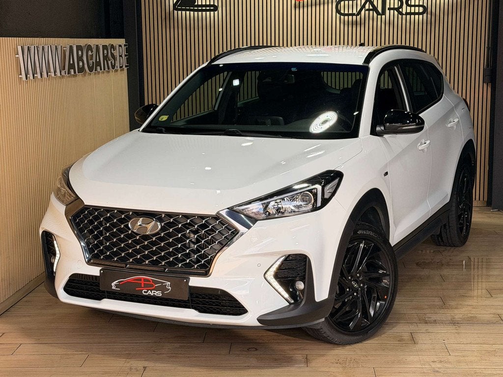 Hyundai Tucson 1.6 CRDi Shine N-Line DCT * GARANTIE 12 MOIS, Auto's, Hyundai, Gebruikt, Euro 6, 4 cilinders, Bi-Xenon koplampen