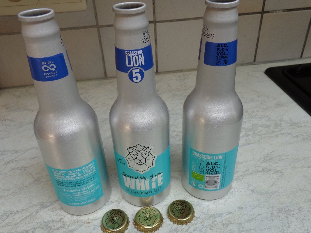 bouteille bière (vide)Brasserie LION - Collection : 2€/pièce, Collections, Enlèvement ou Envoi, Comme neuf, Bouteille(s), Autres marques