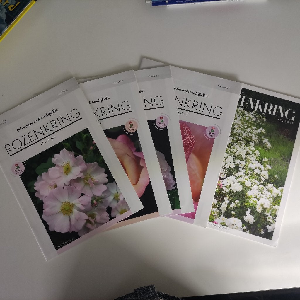 Tijdschrift: Rozenkring, 5 nummers, Ophalen of Verzenden, Zo goed als nieuw