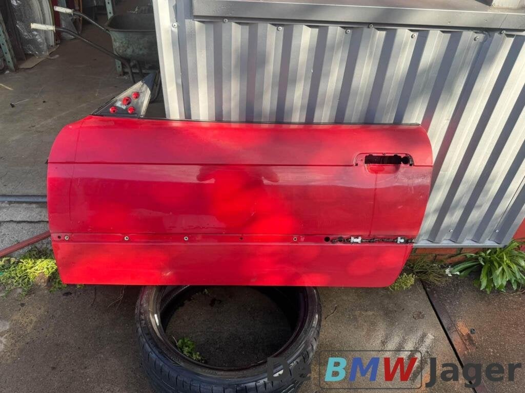 Deur LV rood BMW Cabrio/coupe E36 41518132235, Gebruikt, Deur, Voor, Ophalen of Verzenden