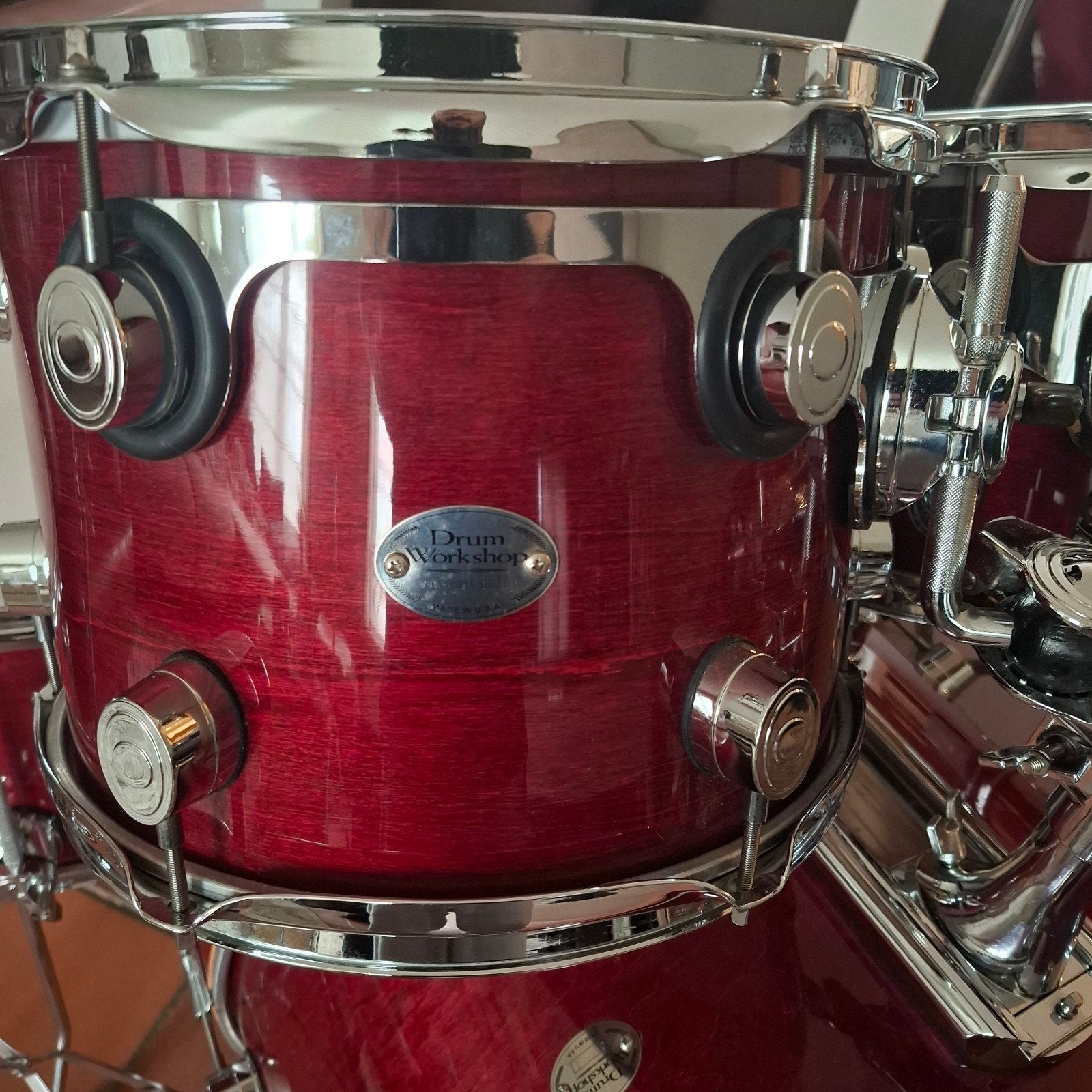 Dw performance maple drumstel + hardware + hoezen zgst, Ophalen, Zo goed als nieuw