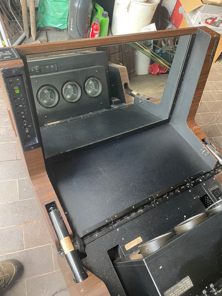 Vintage videoprojectiesysteem Panasonic TC-6200U, TV, Hi-fi & Vidéo, Enlèvement, Utilisé, 60 à 80 cm, Panasonic