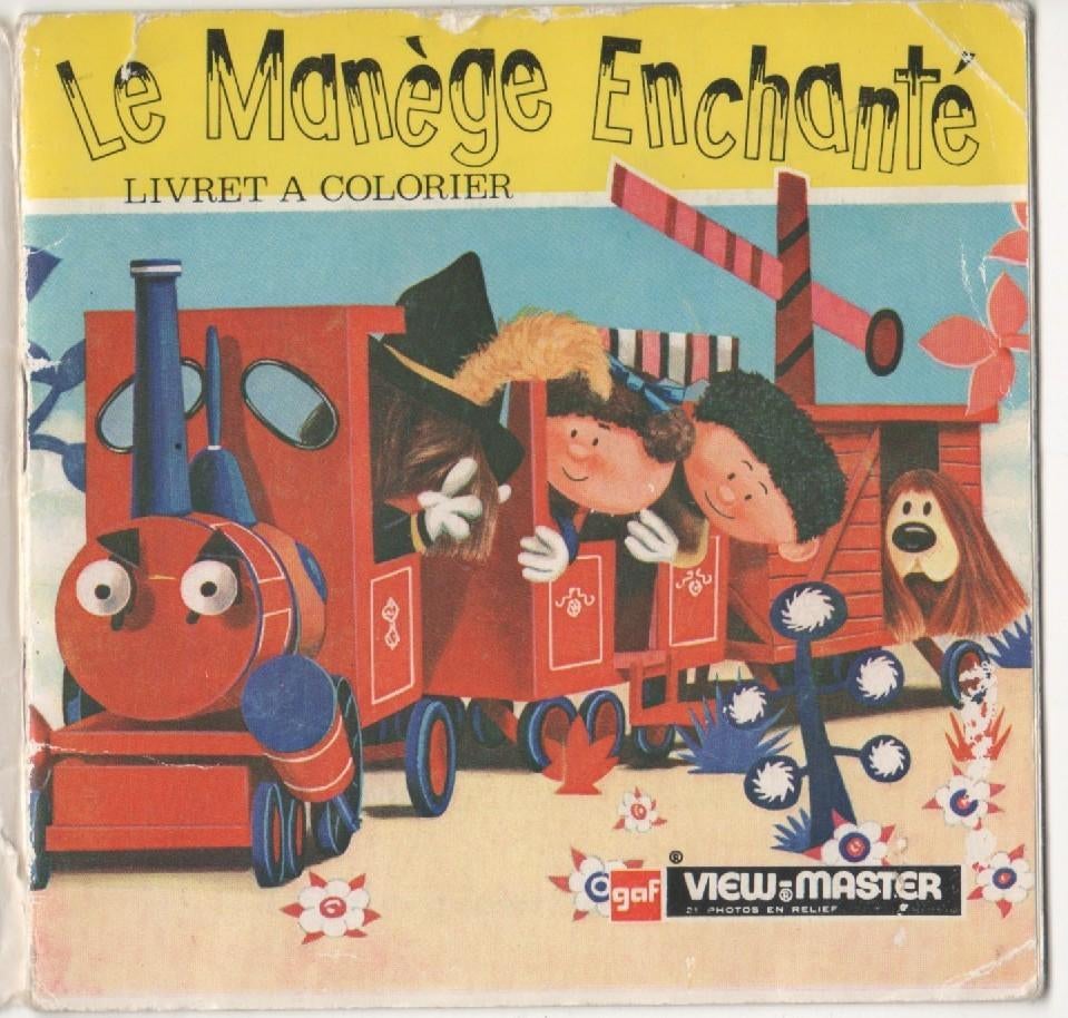 View-master Le manège enchanté B 441 FR, Enlèvement ou Envoi