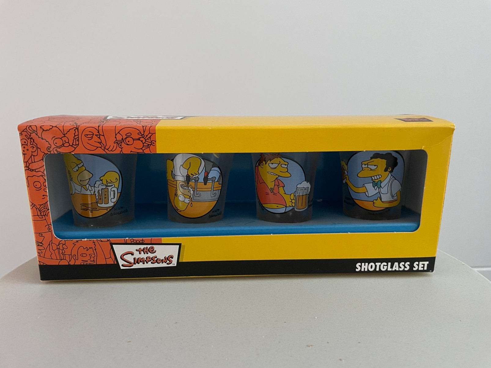 Shotglazen The Simpsons, Collections, Verres & Petits Verres, Enlèvement, Neuf, Verres et Verres à shot