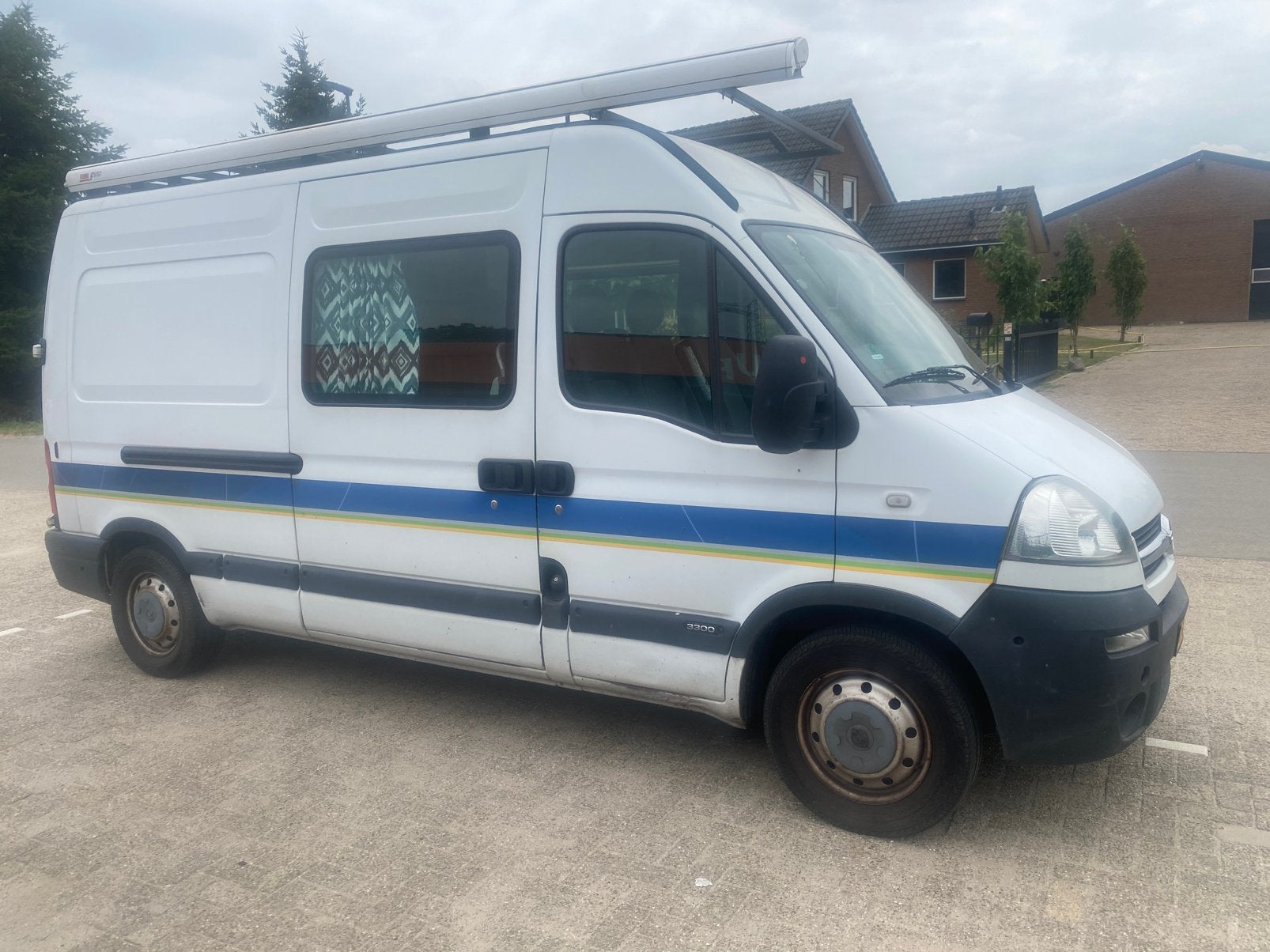 Opel Movano zelfbouw camper., Caravans en Kamperen, Mobilhomes, Buscamper of Camperbus, Tot en met 2, Particulier, Handgeschakeld