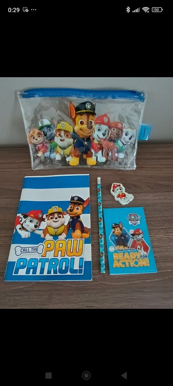 PAW Patrol schrijfset / briefpapier set (nieuw), Enlèvement ou Envoi