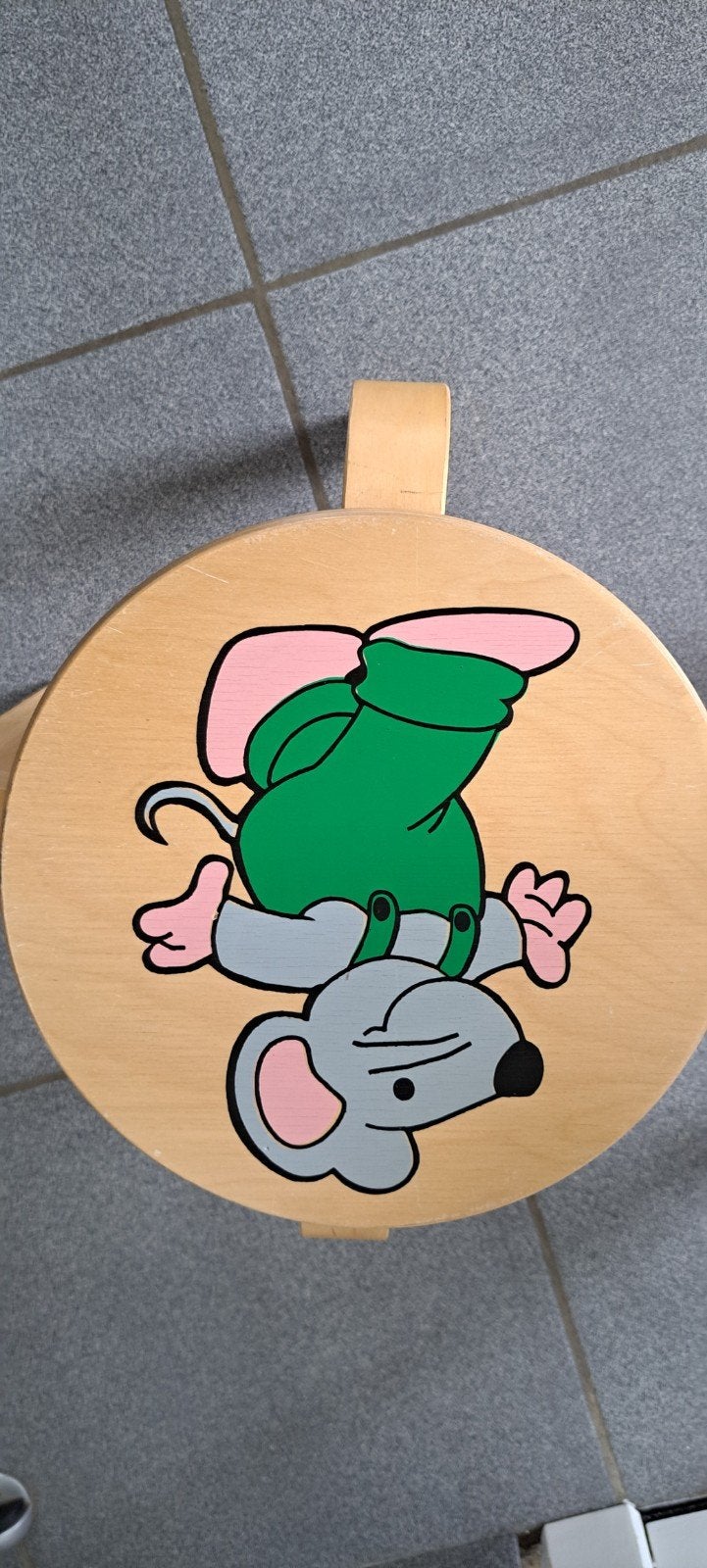Kinderstoeltje, Ophalen