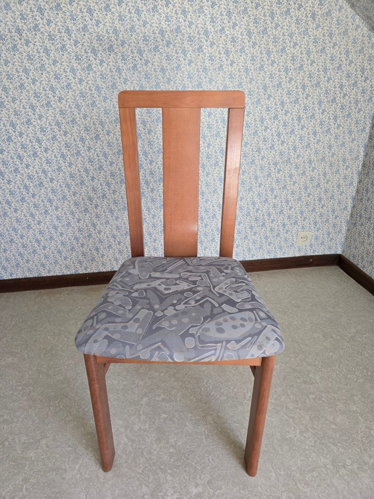6 chaises de salle à manger, Enlèvement, Tissus
