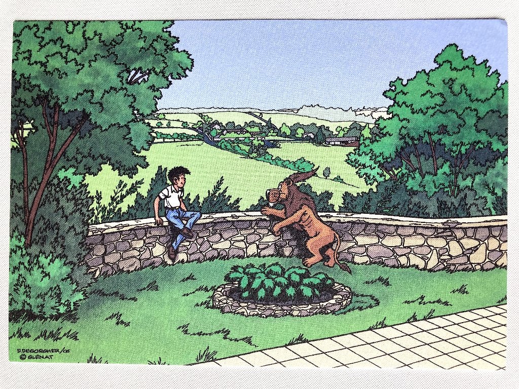 Jimmy Tousseul Desorgher D. - 1986 carte postal Rare, Envoi, 1980 à nos jours, Non affranchie