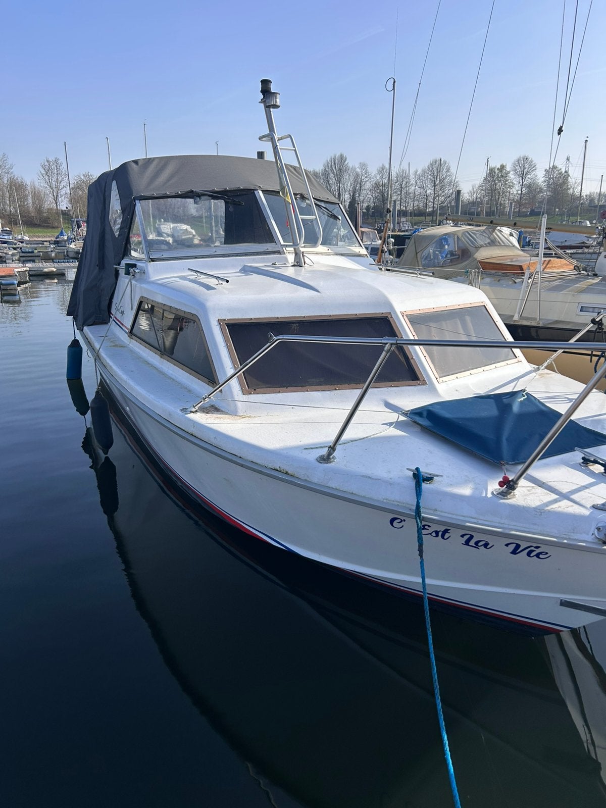 Chris chraft motorboot polyester, Watersport en Boten, Motorboten en Motorjachten, Zo goed als nieuw, Polyester, Diesel, Motorjacht