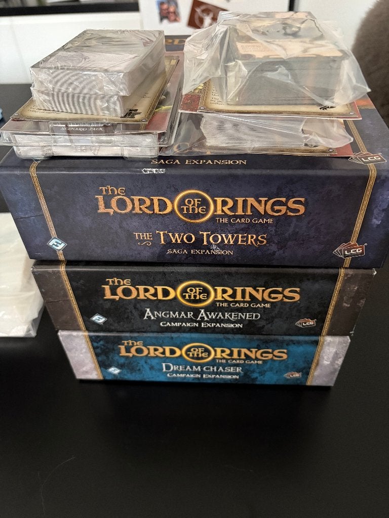 Lord of the Rings LCG collectie, Een of twee spelers, Ophalen of Verzenden, Zo goed als nieuw, Fantasy Flight Games