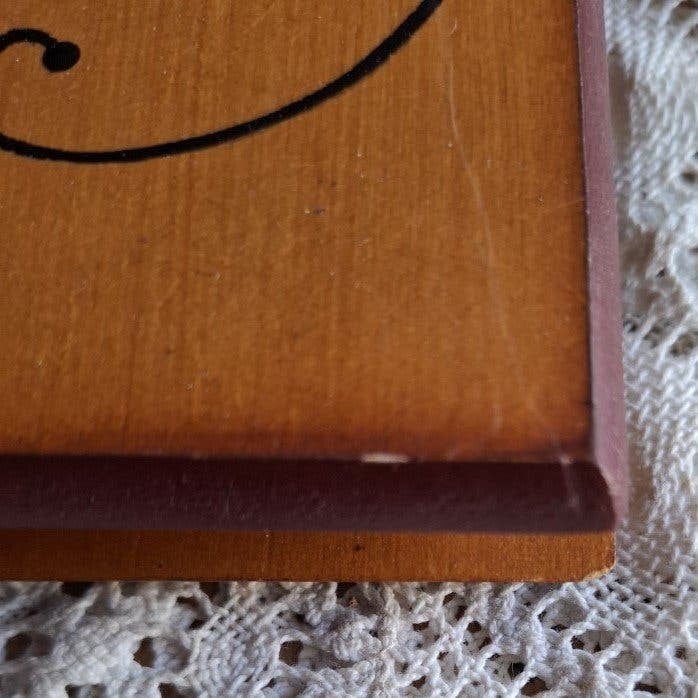 Vintage handbeschilderd houten boekomslag, Holly Hobbie, Enlèvement ou Envoi