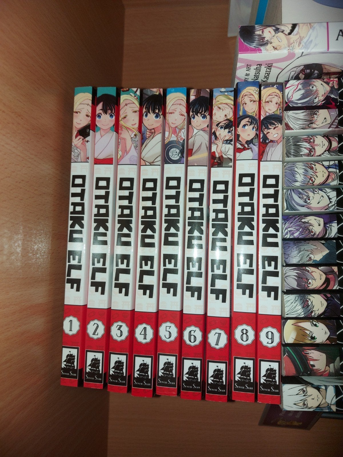 Mangas Otaku Elf 1 à 9, Livres, Enlèvement
