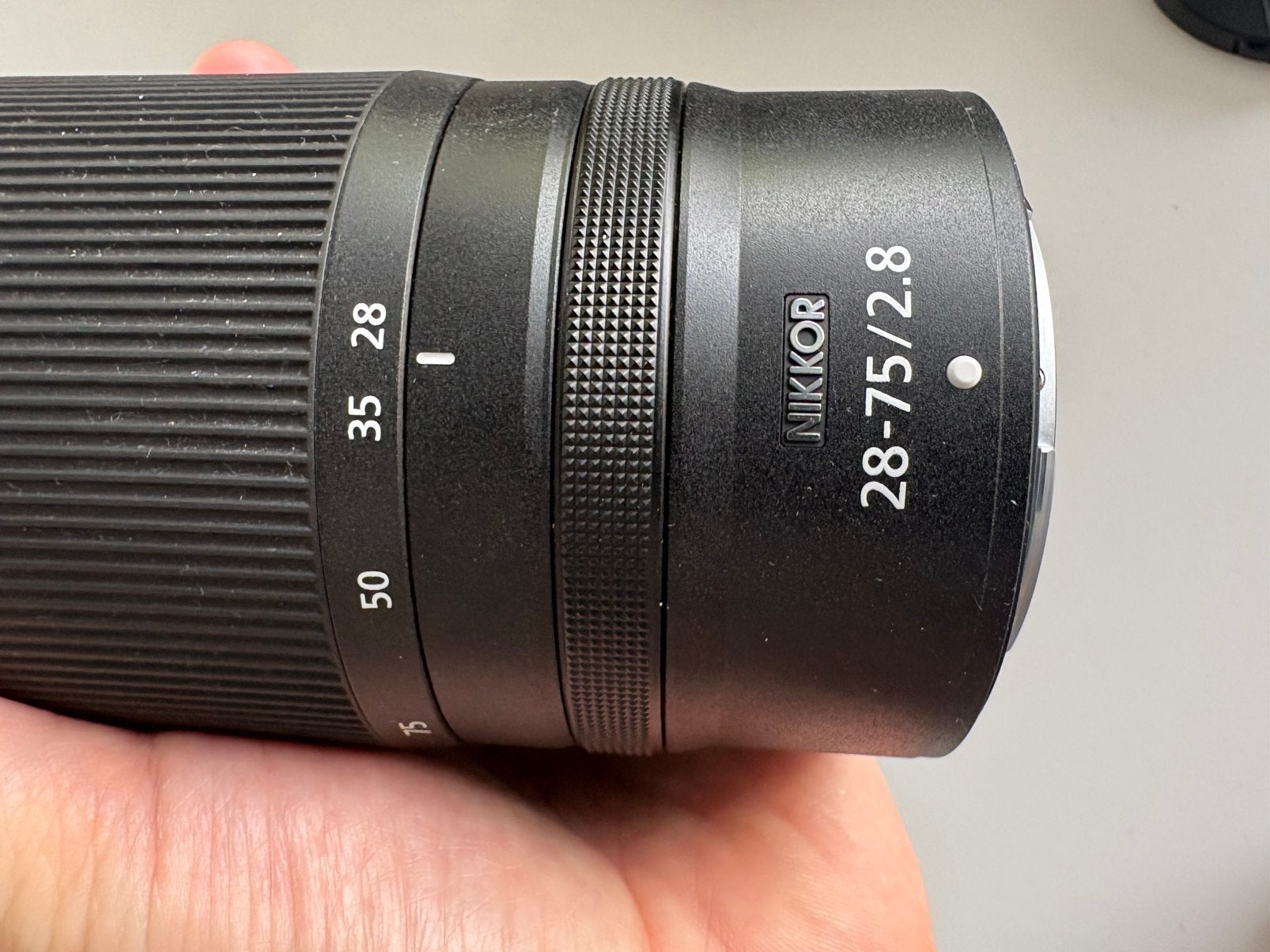 Nikon 28/75 f2.8 monture Z, TV, Hi-fi & Vidéo, Photo | Lentilles & Objectifs, Enlèvement, Comme neuf