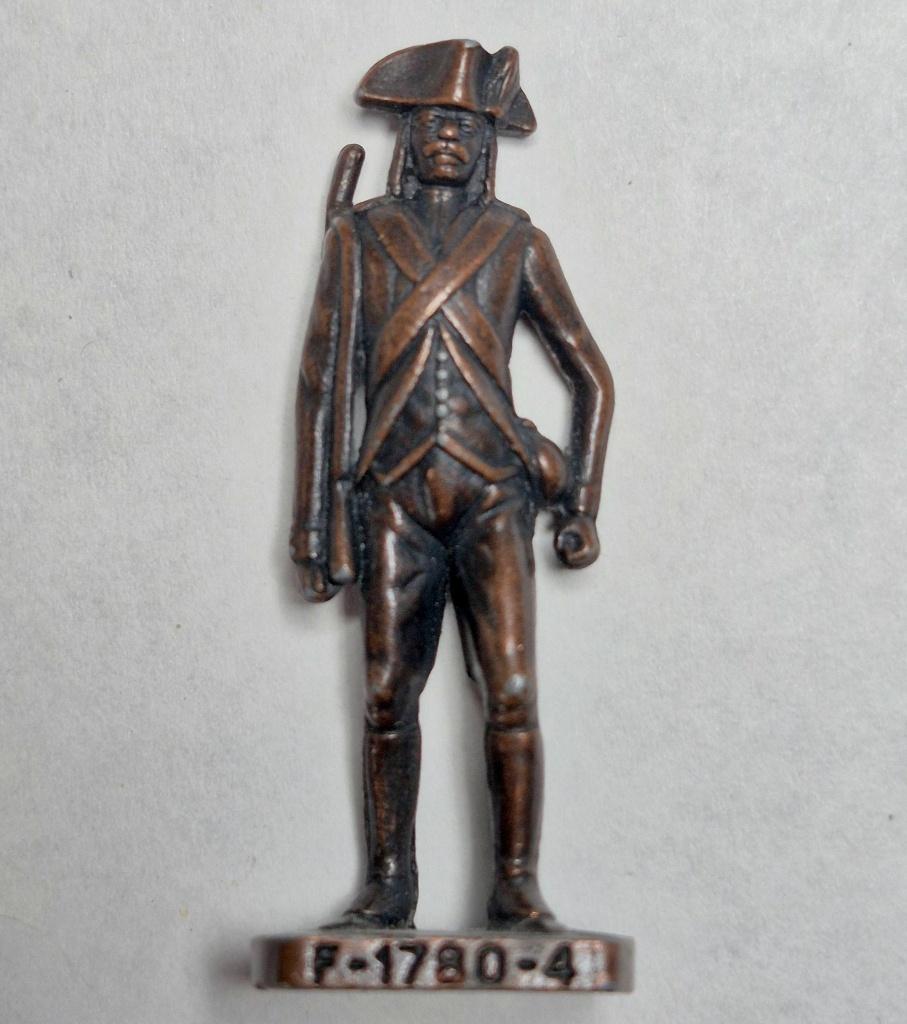 Metal Frankreich um 1780 F-1780-4 Grenadier Brüniert, Verzamelen, Verrassingseieren, Ophalen of Verzenden, Zo goed als nieuw, Overige typen