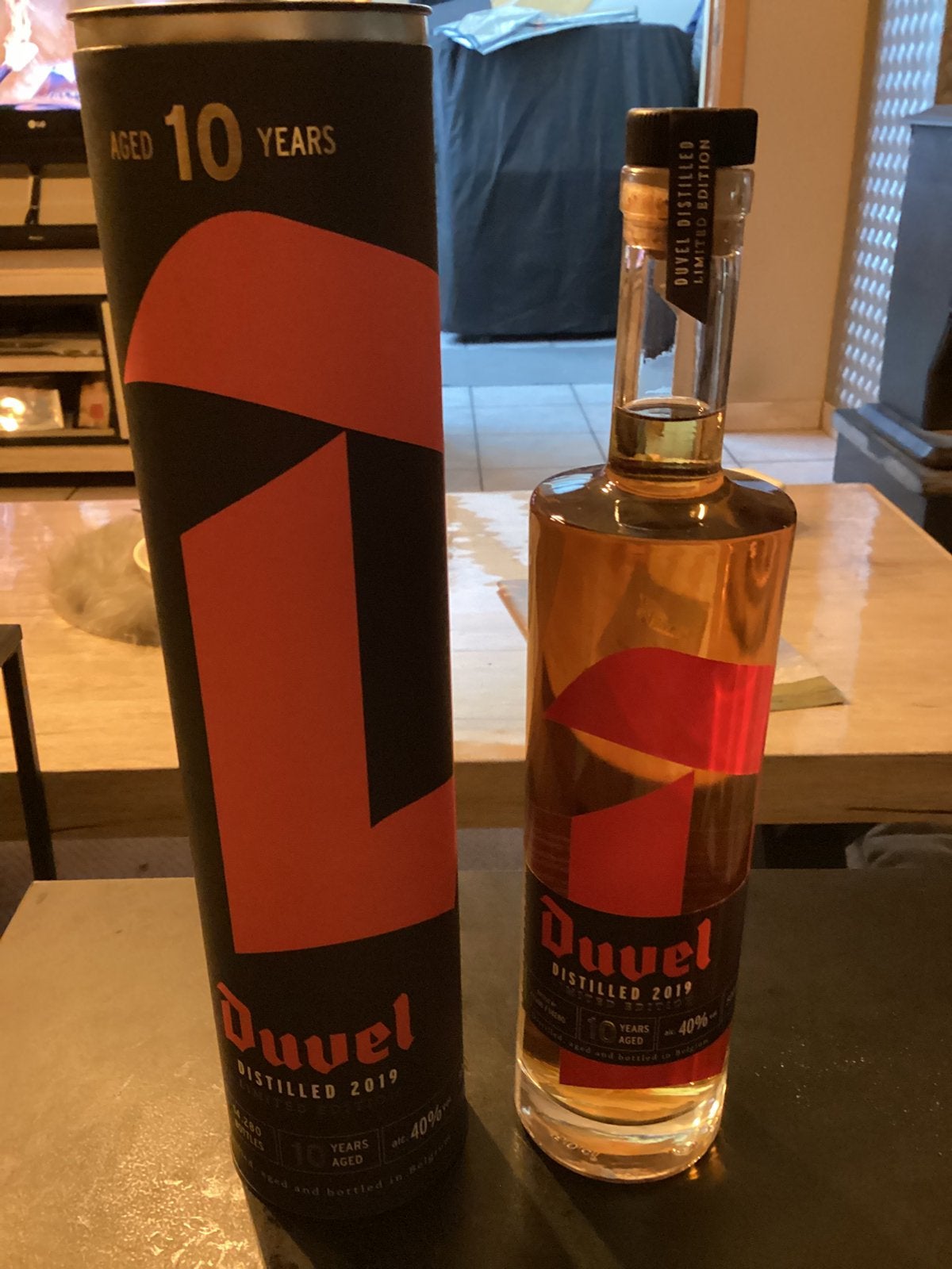 Duvel whisky, Enlèvement, Neuf, Pleine