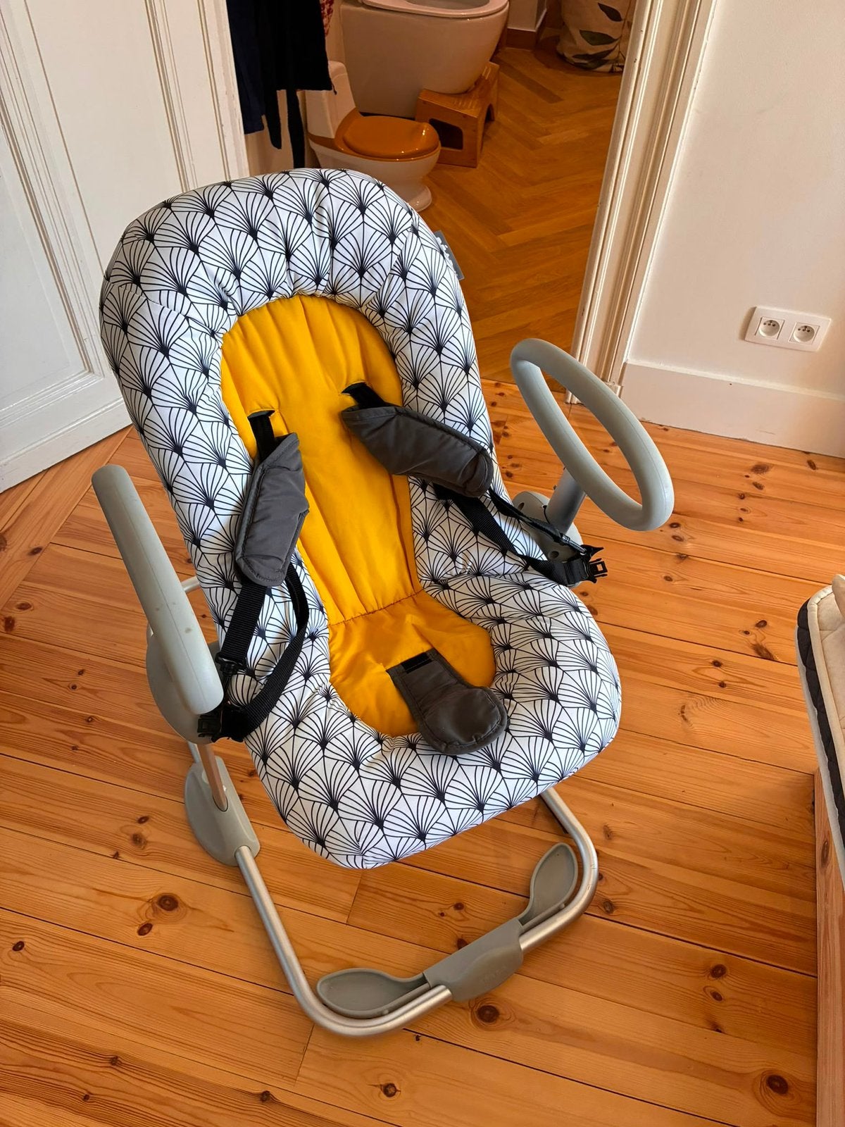 Transat bébé up and down Beaba, Kinderen en Baby's, Wipstoeltjes, Ophalen, Zo goed als nieuw