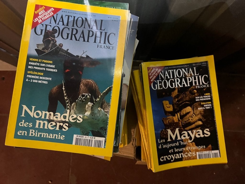 National Geographic-collectie in zeer goede staat, Ophalen, Gelezen, Wetenschap en Natuur