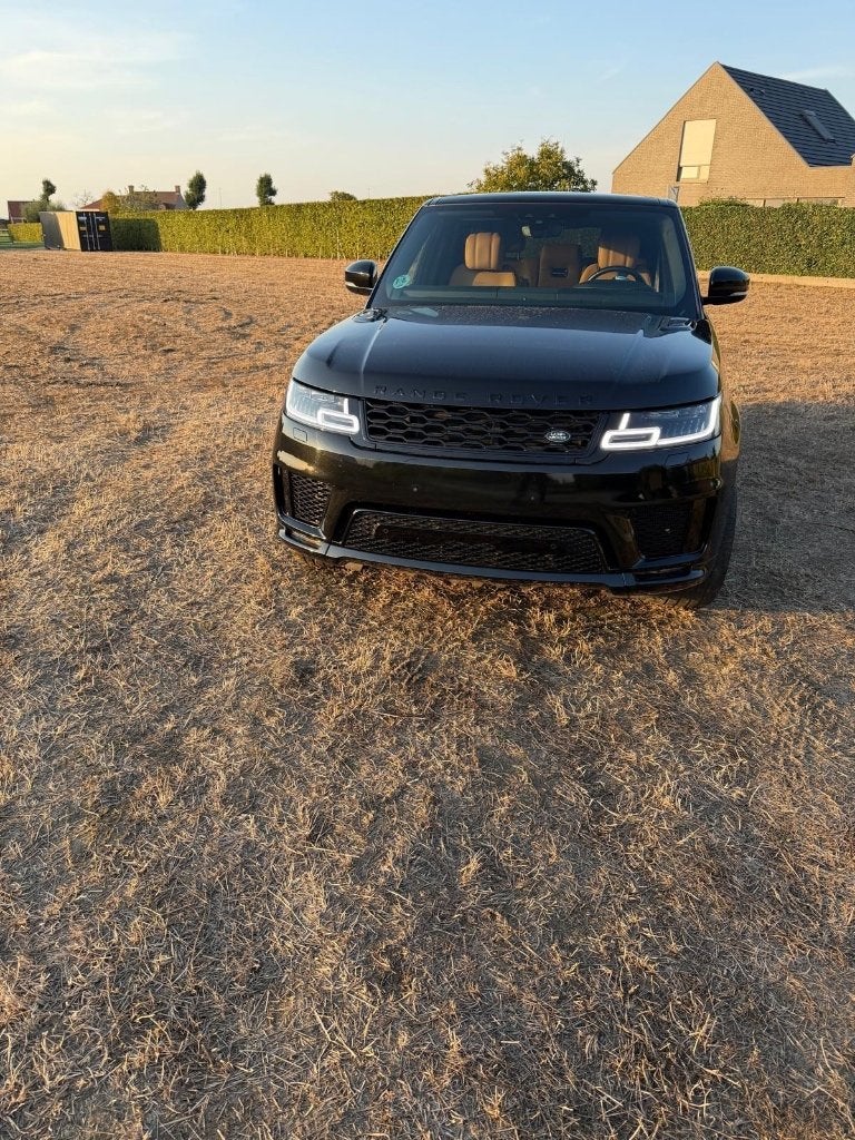 Land Rover Sport, Auto's, Automaat, Zwart, Leder, Bruin