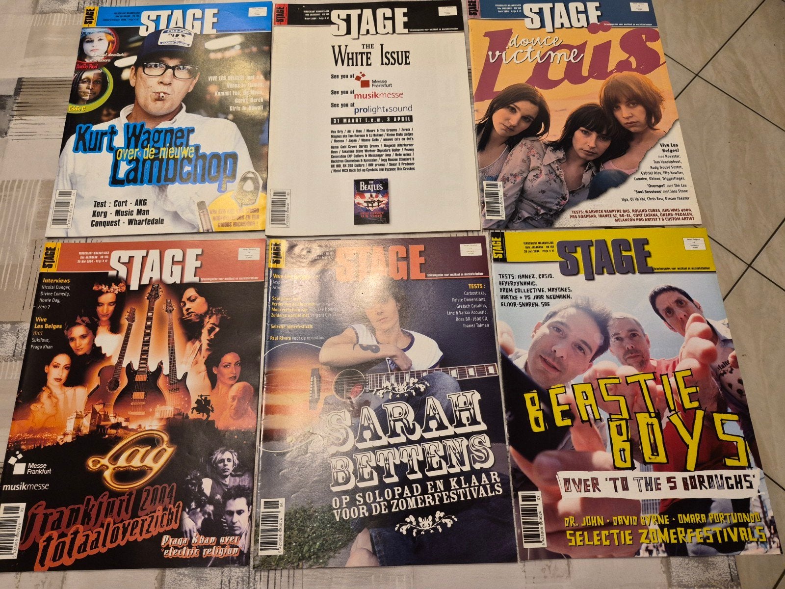 Stage muziek magazine 2004 volledige jaargang, Ophalen of Verzenden