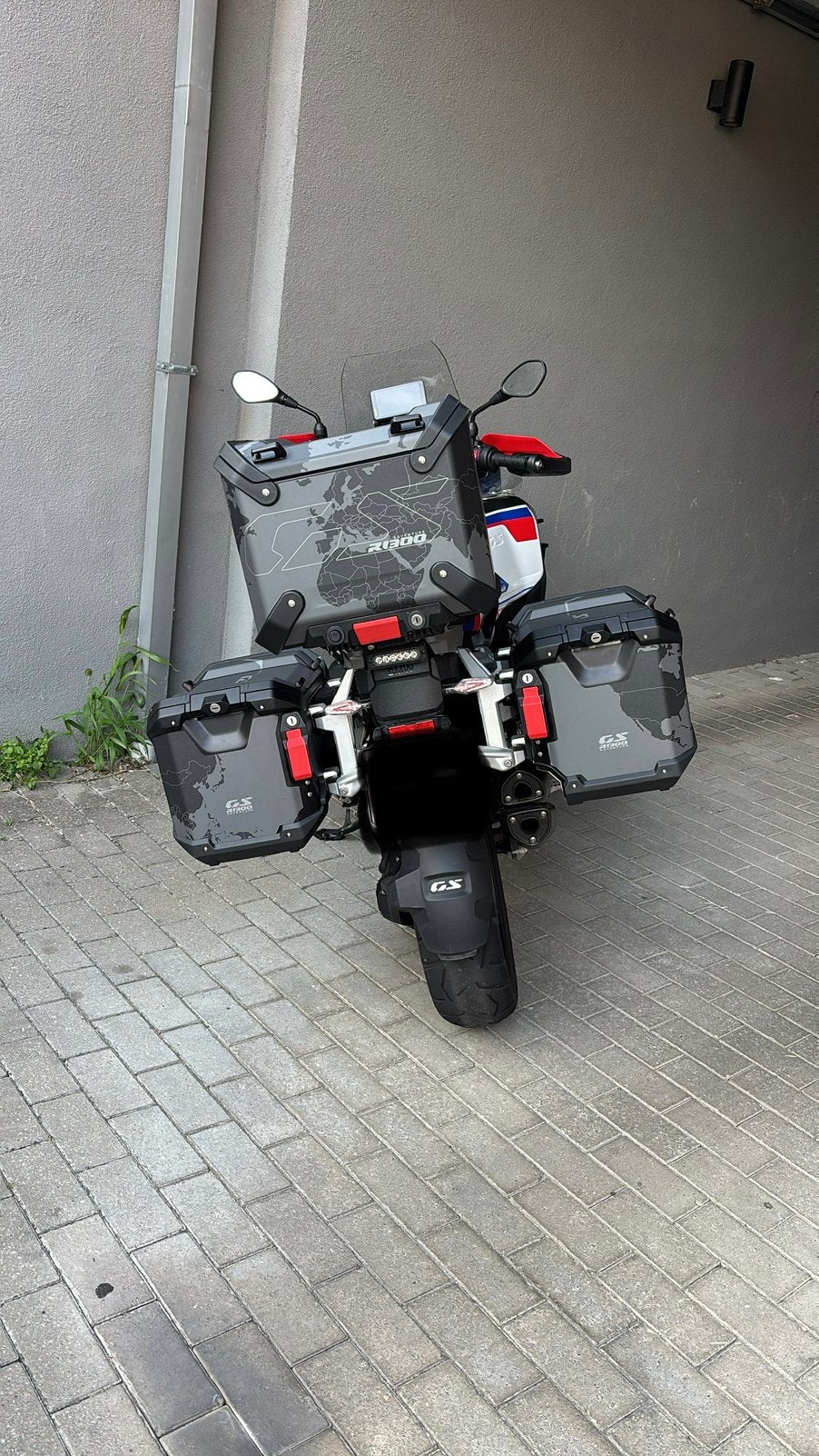 Kit complet Valises + top case Alu noir r1300gsa adventure., Enlèvement