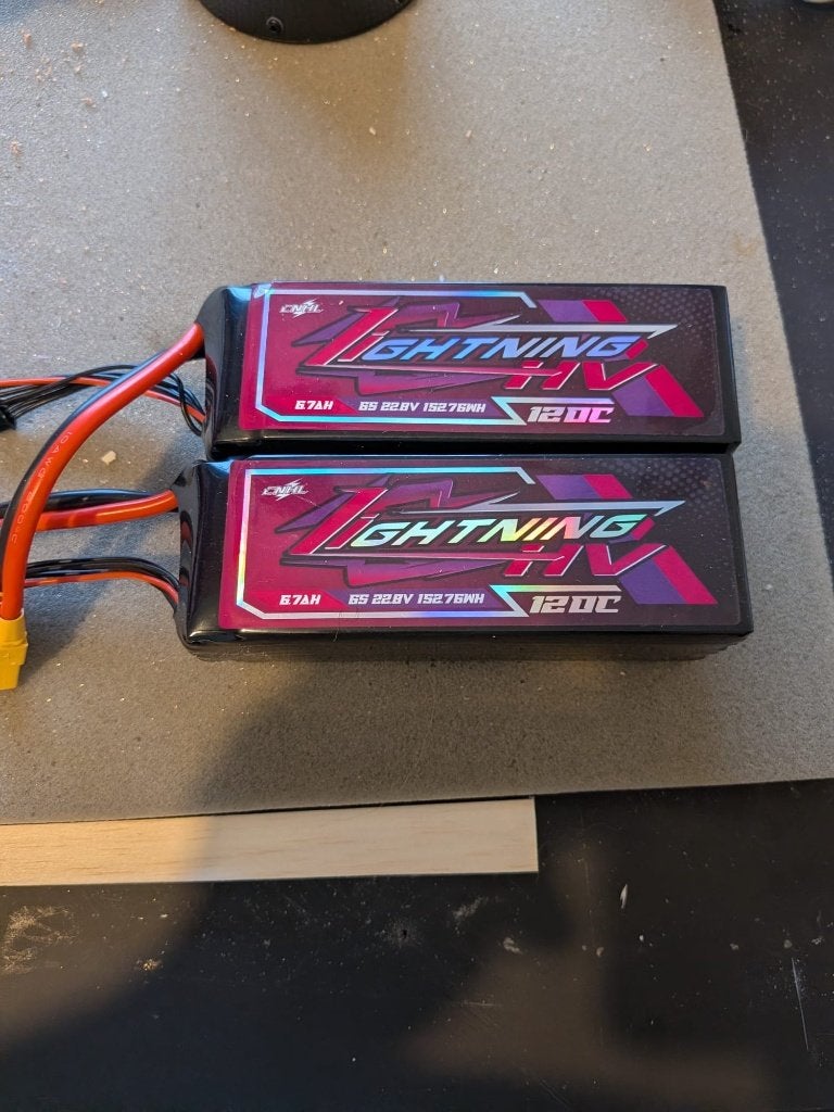 lipos HV 6 S   2 stuks, Hobby en Vrije tijd, Ophalen of Verzenden, Nieuw