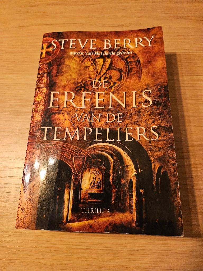 Boek 'De erfenis van de tempeliers'., Boeken, Ophalen, Gelezen, Steve Berry