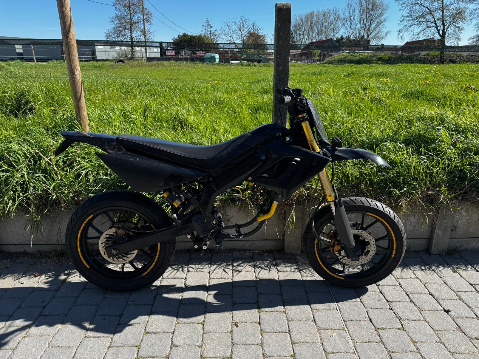 2007 Derbi Marzocchi USD Voorvork, Fietsen en Brommers, Ophalen, Zo goed als nieuw