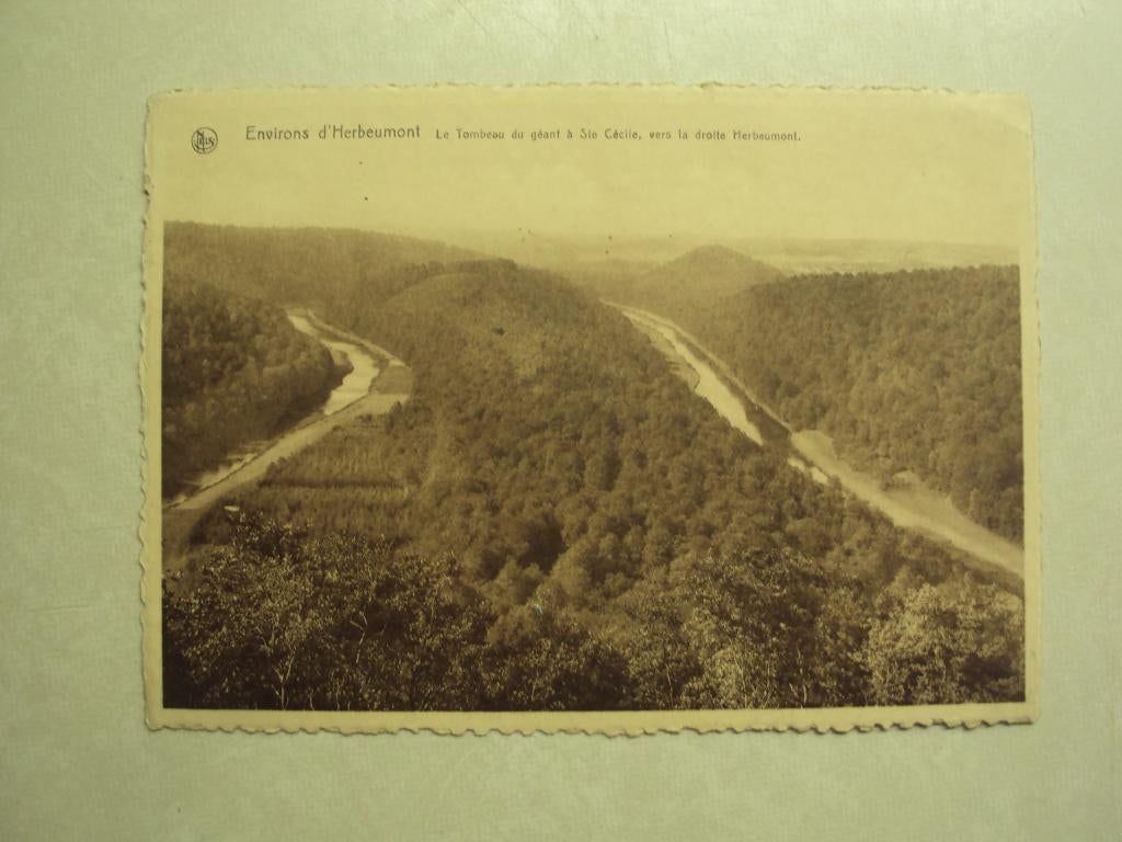 54320 - ENVIRONS D'HERBEUMONT - LE TOMBEAU DU GEANT, Envoi